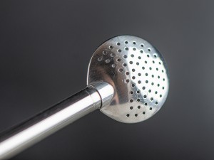 Бомбижья (бомбилья) для мате #81, 19.5 см., (бомбилья с камнем + ершик) купить в Минске, Бомбижьи (бомбильи)