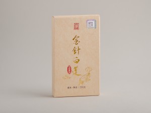 Шу пуэр "Белый Лотос с Золотыми Иглами", Юн Чжень, 2023 г., 200 г. купить в Минске, Шу пуэр (черный)