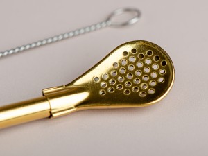 Бомбижья (бомбилья) для мате #84, 18см., металл. купить в Минске, Бомбижьи (бомбильи)