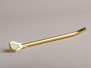 Бомбижья (бомбилья) для мате #84, 18см., металл. купить в Минске, Бомбижьи (бомбильи)