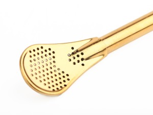 Бомбижья (бомбилья) для мате #33, 16 см., металл купить в Минске, Бомбижьи (бомбильи)