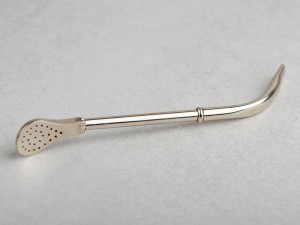 Бомбижья (бомбилья) для мате #74, 19 см., металл купить в Минске, Бомбижьи (бомбильи)