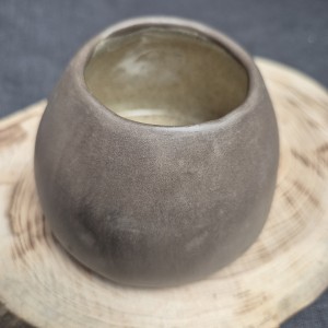 Гальета (калабас, калебас) #462, 250 мл., глина-глазурь, Матешницы (калабасы, калебасы)