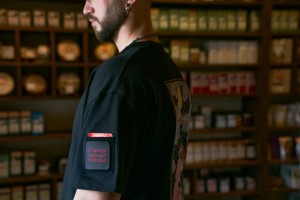 Футболка Чайная Почта, размер "S" + патч и чайная марка, Футболки