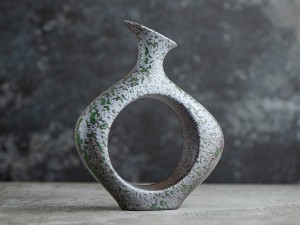 Вазочка #19, керамика, 22 см. , Декоративные предметы