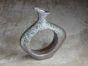 Вазочка #19, керамика, 22 см. , Декоративные предметы