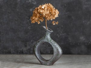 Вазочка #19, керамика, 22 см. , Декоративные предметы