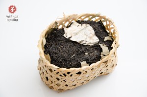 Люань Хэй Ча (Аньхоская Хэй Ча в корзинке), 2021 г. купить в Минске, Хэй Ча (черный чай)