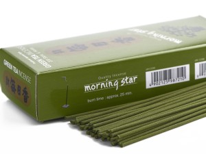 Японское благовоние Morning Star Green Tea (Зеленый чай), 200 штук купить в Минске, Японские