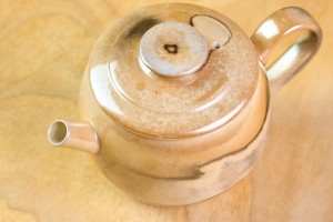 Чайник #2104, 130 мл., фарфор дровяного обжига, Чайники