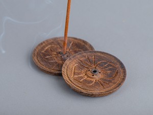 Подставка под благовония #345, диаметр 9 см., дерево купить в Минске, Благовония (Сян Дао)