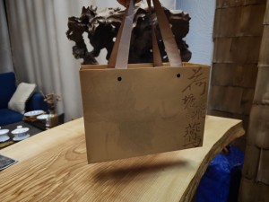 Подарочная упаковка для чая "Ласточки и Лотосы", 2 банки, пакет. , Упаковка
