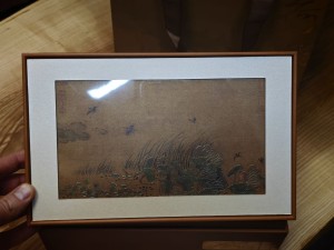 Подарочная упаковка для чая "Ласточки и Лотосы", 2 банки, пакет. , Упаковка