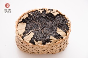 Люань Хэй Ча (Аньхойская Хэй Ча) в корзинке "ААА", 2004 г. купить в Минске, Хэй Ча (черный чай)