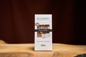 Шоколад"BUCHERON", молочный с цельным фундуком, 85 г. купить в Минске, Мед, шоколад, батончики