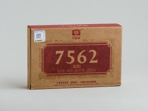 Шу Пуэр "7562" Да И, 2022г., 250г., Шу пуэр (черный)