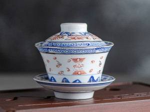 Гайвань #677, "Свет над синими горами", 160 мл., цзиндэчжэньский фарфор., Гайвани
