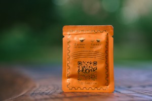 "Лимончелло" Дянь Хун с Лимонником, серия "Чайные Марки", Чайная Почта, 7 г., 2025 г., Красный чай